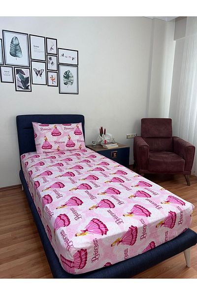Touch Single Elastic Padded Bed Sheet