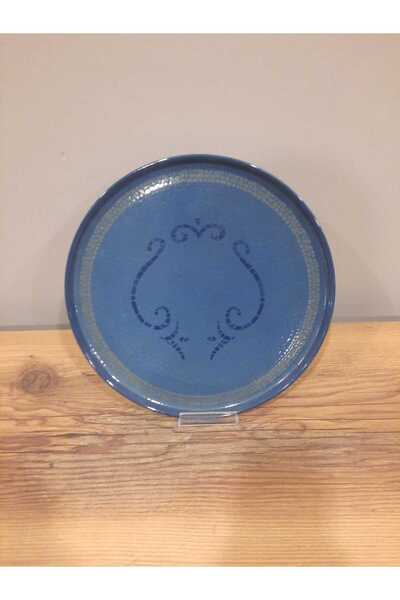 Keramika KERAMİKA KEK FANUS TAKIMI 28 CM 2 PARÇA FANUS VE SERVİS TABAĞI