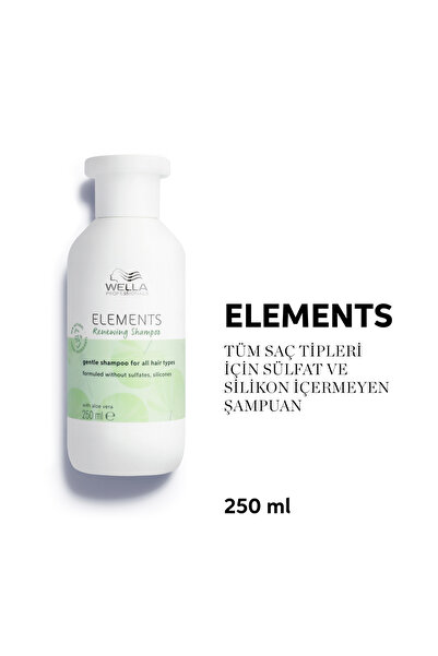 Wella Professionals Elements Tüm Saç Tipleri İçin Yenileyici Şampuan 250 ML