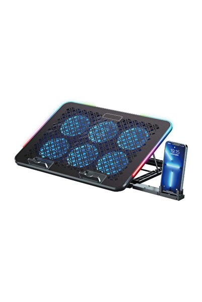 Concord C-886 Usb Notebook Soğutucu Rgb Fanlı Stand 9-17 I?nç Uyumlu