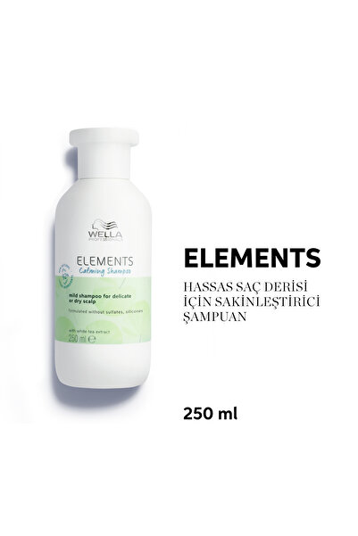 Wella Professionals Elements Kuru ve Hassas Saç Derisi İçin Yatıştırıcı Şampu...