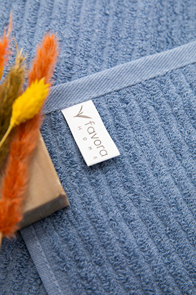 FAVORA Line Luxury 2-парова рушник для рук і обличчя 50x90 - Індиго