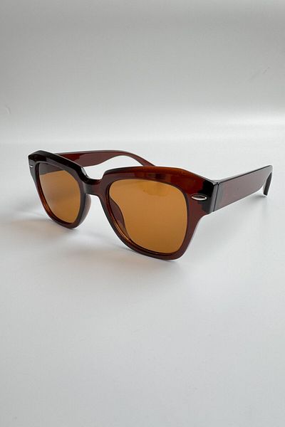 DSN Brown Hazel Women's Sunglasses