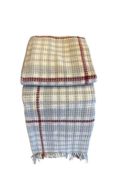 AKSU Cotton Laptop Tv Plaid Blanket Maria Gray 130X170 cm