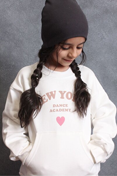 OZZY KİDS Devojčina Kengur džep majica