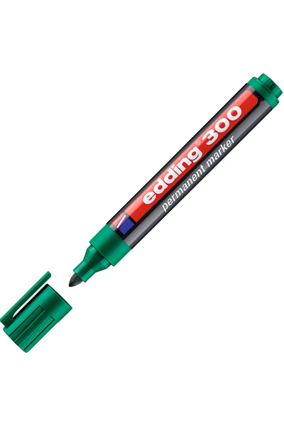 Edding Markör Permanent Yuvarlak Uçlu 1.5-3 Mm Yeşil 300