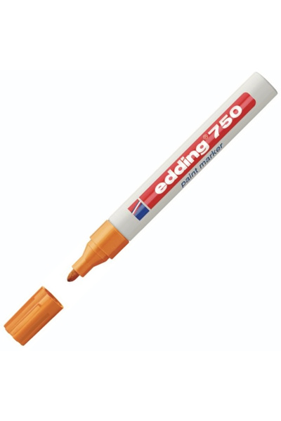 Edding Markör Dekor Boya Yuvarlak Uçlu 2-4 Mm Turuncu 750