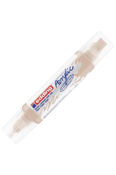 Edding Beige Acrylic 3D Double Liner - 255 Model