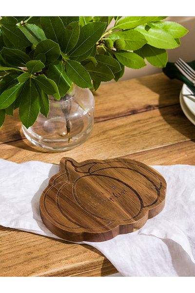 LC Waikiki Brown Pumpkin Figured Presentation Board 17 cm