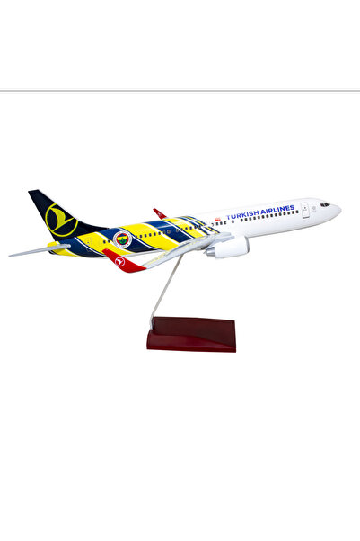 Beforeflightshop Sarı Lacivert Çubuklu Boeing 737 800
