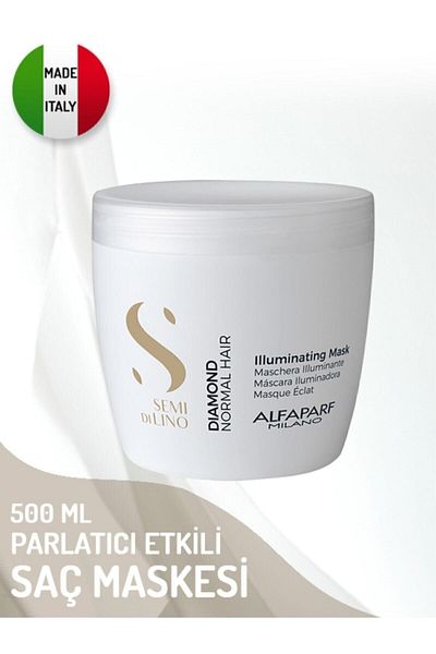 Alfaparf Semi Di Lino Illuminating 6666667   Hair Mask 500 ml