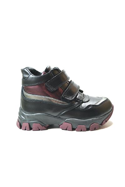 PİNKY PİNKY Pinky Pinky 771-2P Γνήσιο Δερμάτινο Velcro Shearling Ορθοπεδικά Αθλητικά Μποτάκια για κορίτσια