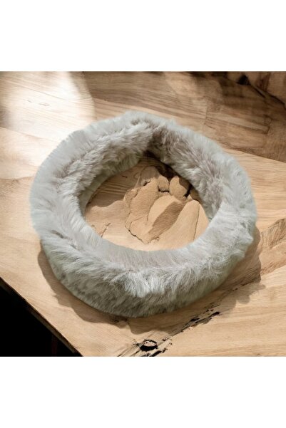 alsaccessories Κρεμ Χρώμα Λούτρινο Μαλακό Μοντέλο Μαλλιά Κορώνα, Αξεσουάρ Μαλλιών