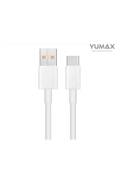 yumax 18W Type-C Hızlı Şarj Adaptörü + 100cm Type-C Kablo | 3.4A Quick Charge Telefon & Tablet Uyumlu