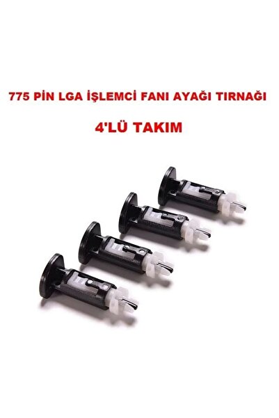 CNL Lga 775 Pin Işlemci Fanı Ayağı Tırnağı 4lü Takım