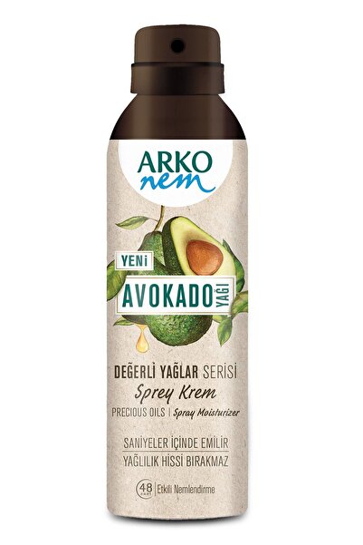ARKO Değerli Yağlar Avokado Sprey Krem 150 ml