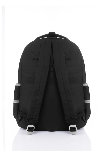 Ecrou Black Backpack with Cute Cat Picture