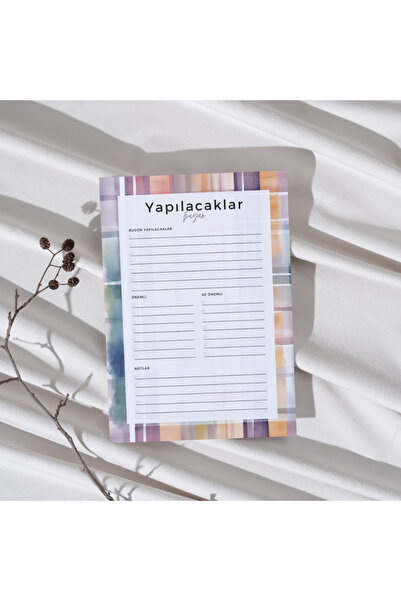 Chi-Chi Papers دفتر ملاحظات A5، قائمة المهام - دفتر تخطيط المهام، على شكل قاب...