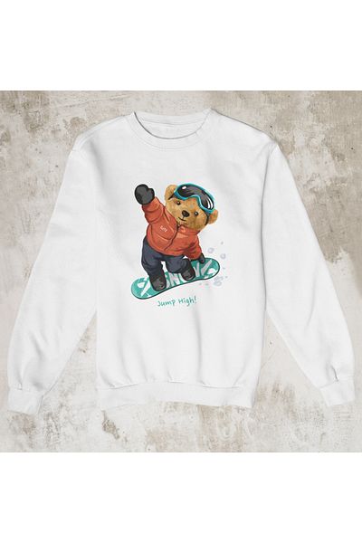 SUNFREE KAYAK TEDDY BEAR BASKILI OVERSIZE ΒΑΜΒΑΚΟΣ ΣΟΥΕΤΣΕΡΤ
