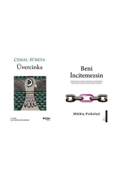 Can Yayınları Üvercinka Cemal Süreyya - Beni İncitemezsin Müthiş Psikoloji