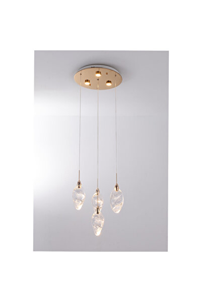 YENİCE AYDINLATMA 2153-3+1 GD LED AVİZE