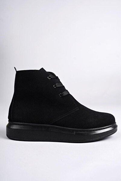 rabellashoes rabella merdane erkek model boğazlı siyah renk bot
