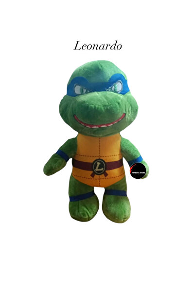 TOPROCKSTORE Ninja Kaplumbağa Peluş Oyuncak Uyku Arkadaşı Hediyelik Peluş 35 cm