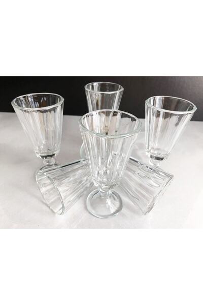 ORTAKÖY CENNETİ Set of 6 Coffee and Water Glasses