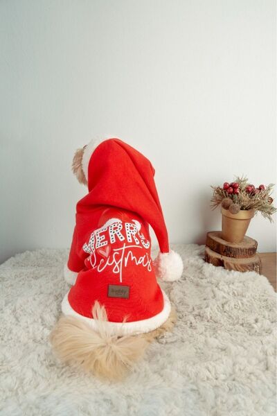 Buddy Store Yılbaşı Kıyafeti Elbisesi kıyafetleri - Kedi Ve Köpekler İçin Mutlu Noeller (NOEL)