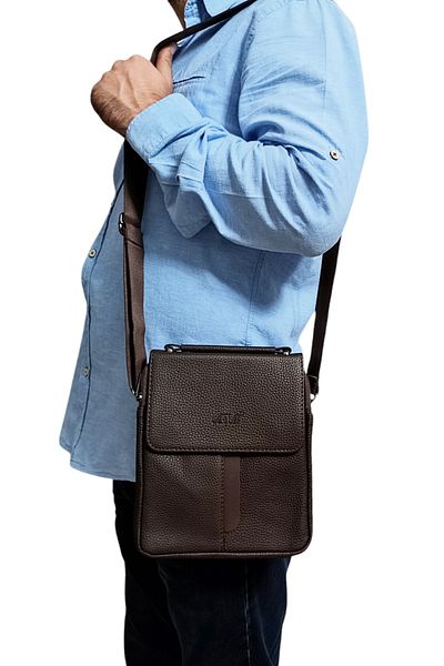 Baginn Мъжка чанта през рамо от изкуствена кожа 19*24 см