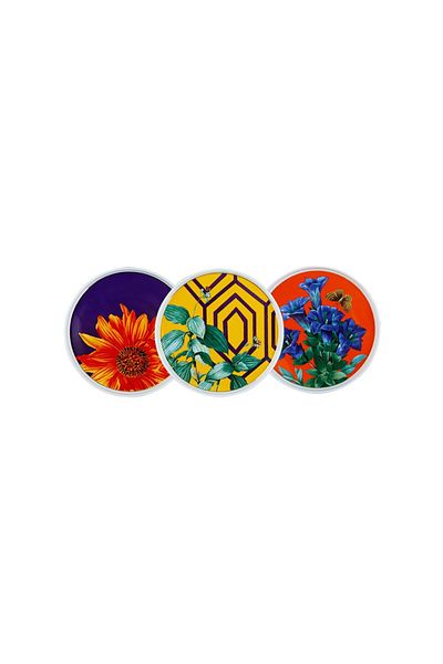 Lucky Art طقم أطباق تقديم ماريان 6 قطع مقاس 21 سم