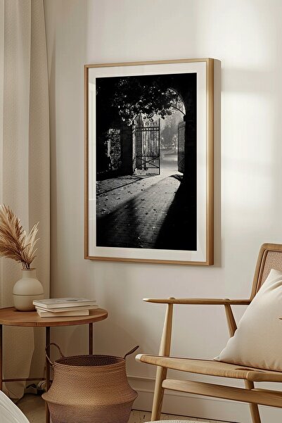 Home Lüx Moda Posterleri, Siyah Beyaz, Manzara, Doğa, Şık Duvar Dekoru, Oturm...