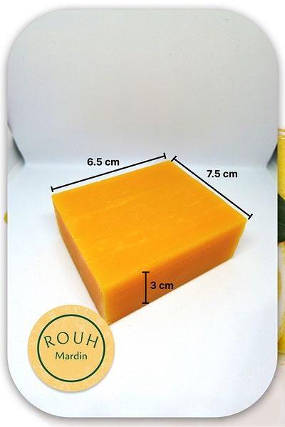 ROUH Mardin Handmade Natural Lemon Soap Natural Soap 1 Pcs 160 g