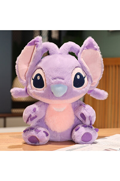 NB market Angel Lilo Peluş Oyuncak Stitch Peluş Arkadaş 35cm Disney Uyku Arka...
