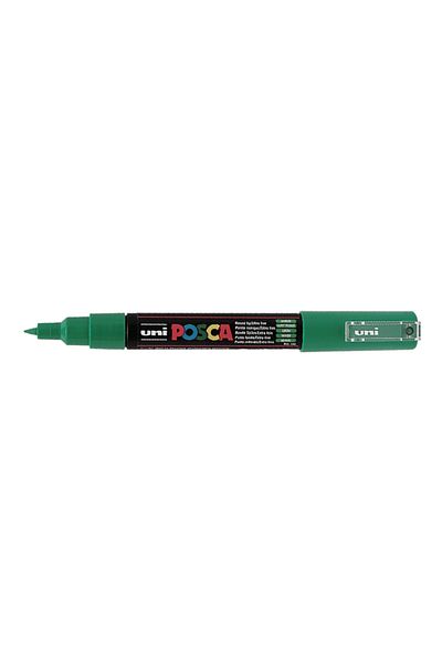 UNİ-BALL 0.7mm Green Uni-ball Marker Painting Posca - Water-based Poster Pc-1m