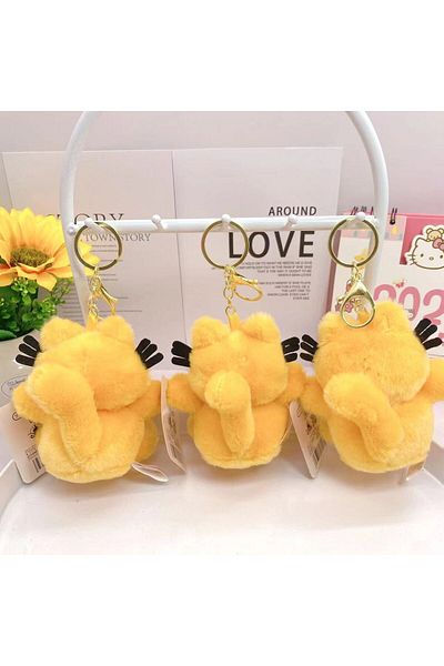 NB market Garfield Plush Toy Keychain 10cm Original Licensed 1Pcs