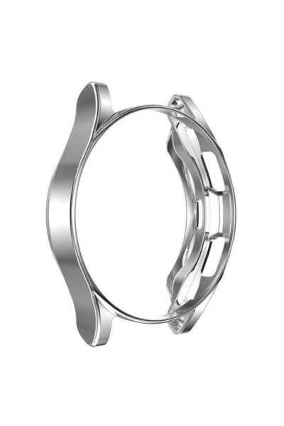 Kılıfist Galaxy Watch 4 Classic 42mm Klfs Watch Gard 02 Protective Silicone - Silver