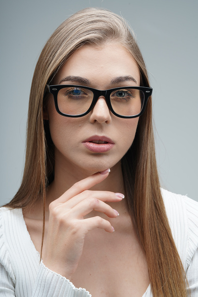 LOOKUP Blue Light Protection Screen Glasses Optical Compatible Can Change Glasses Wiping Cloth and Case Gift