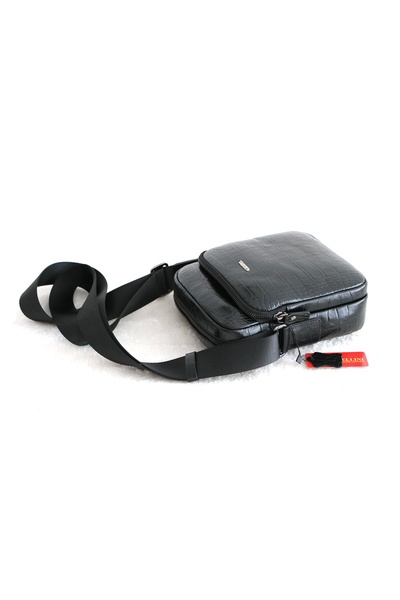 Canpellini  Hakiki Deri Erkek Omuzdan Askılı çanta 20x16x6
