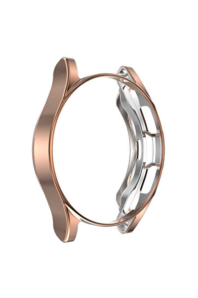 BUTAM BİLİŞİM ساعة جالاكسي ووتش 4 كلاسيك 46 ملم واقي سيليكون جارد 02 - ذهبي وردي