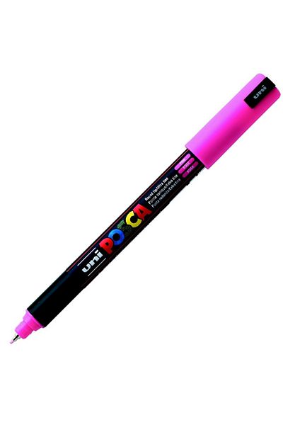 UNİ-BALL 0.7mm Pink Uni-Ball Marker Painting Posca - Water-Based Poster N Pc-1Mr