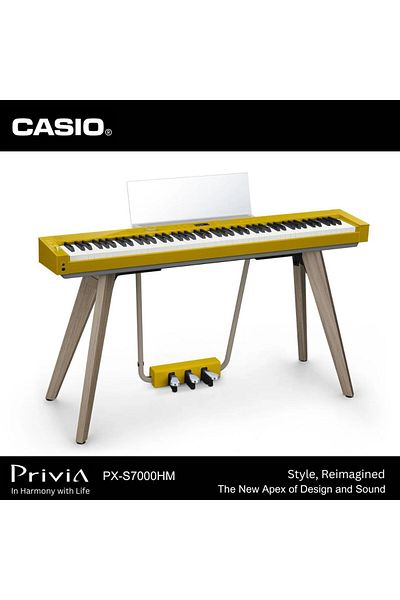 Casio Privia PX-S7000HM Digital Piano Harmonious Mustard