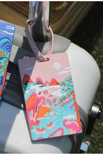 Boldy Valiz İs Με γκλίτερ i - Ετικέτα βαλίτσας - Ç Τσάντα Ετικέτα - Ετικέτα α...