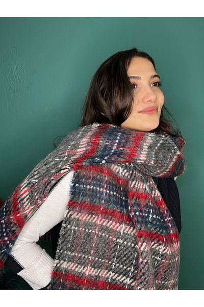 laviyonsa Thick Winter Colorful Scarf & Shawl