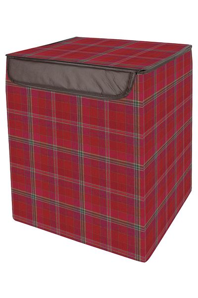 enti ev tekstili 1 Piece 38X33X33 Brillant Style Multi-Groove Box Storage
