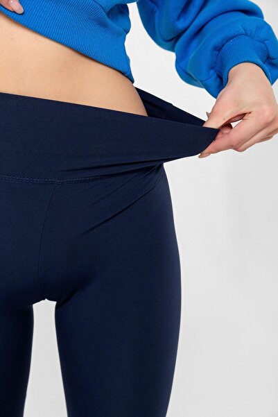 Domoda Extra High Waist Recovery Karyoka Stitching Winter Inside Fleece Push up Women Leggings @Simena