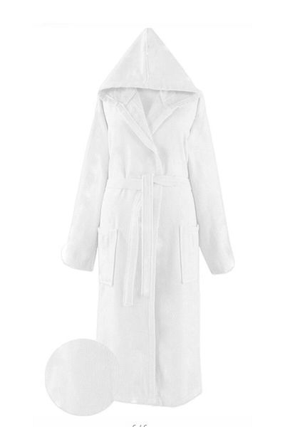 colezium Cotton Single Bathrobe White