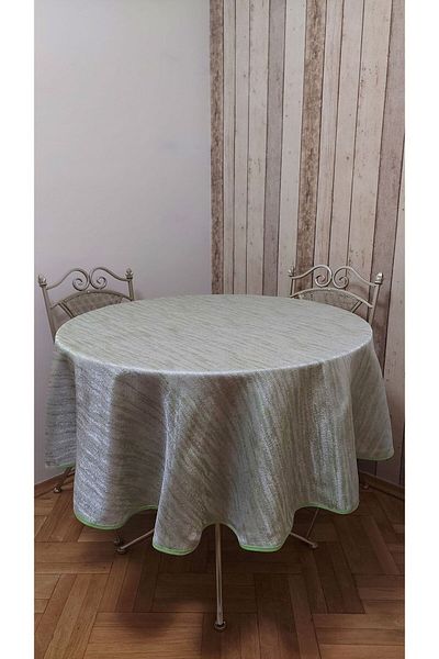 gonk First Class, Function Fabric, No Leather, Round, Fiscos, Dining Table Cloth