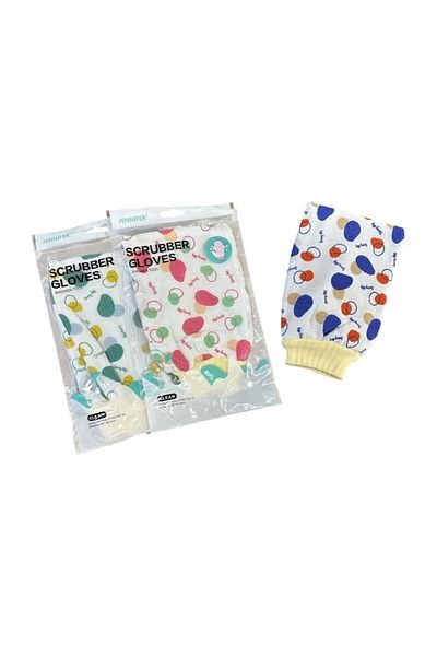 ARVALE Microfiber Bath Washcloth and Shower Pouch, Exfoliating Glove