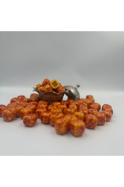 gercek şeftali küpü Net :200 gr
